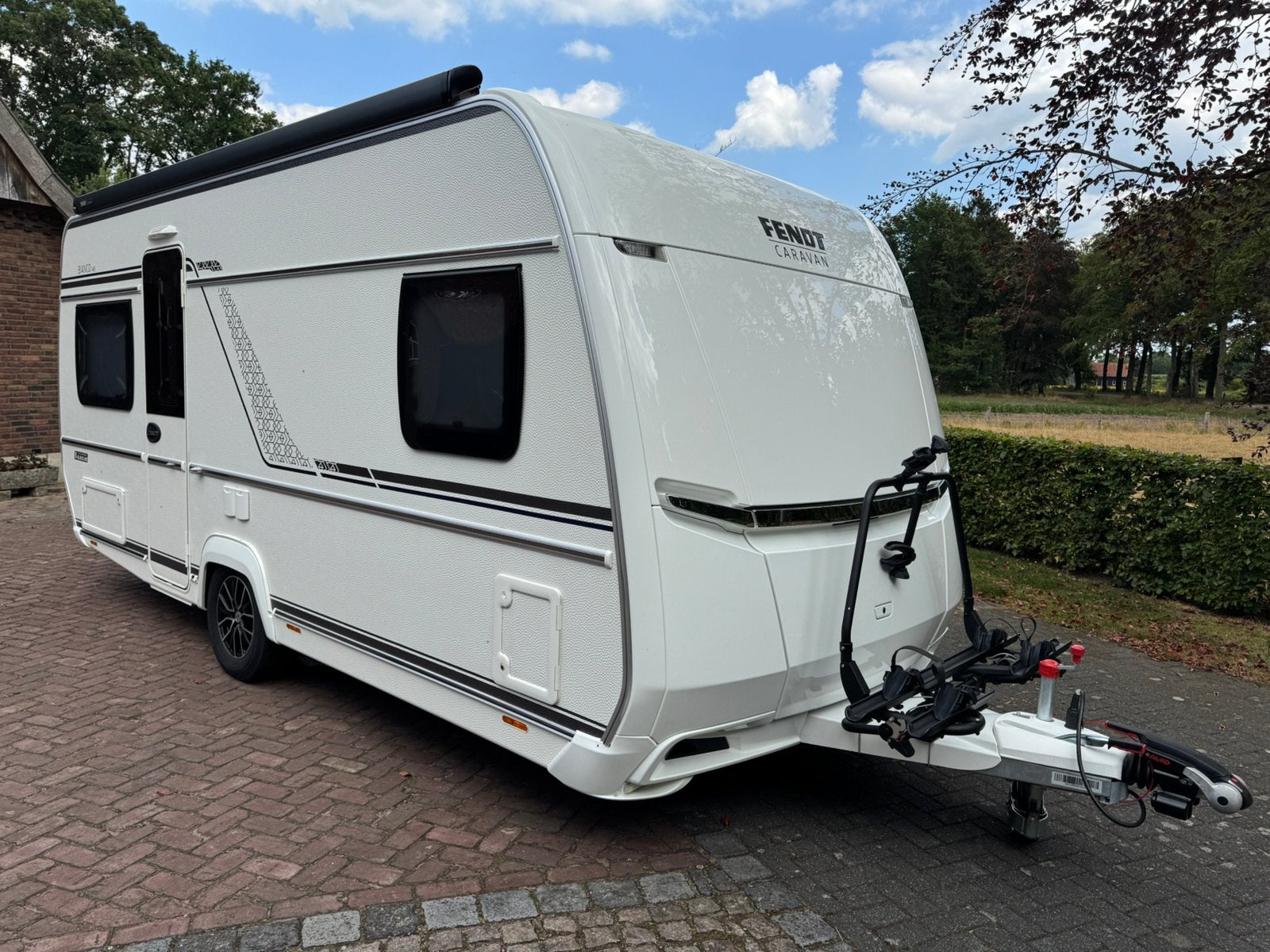 Fendt 465 SFB Blackline bj 2024 automatische mover, Caravans en Kamperen, Caravans, Rondzit, Frans bed, Particulier, 1250 - 1500 kg