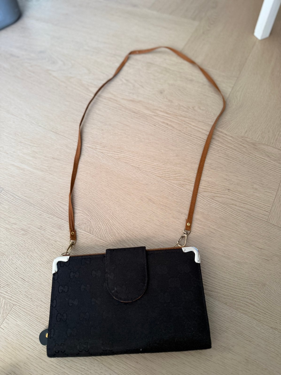 Zwarte gucci tas, Ophalen of Verzenden, Zo goed als nieuw, Zwart, Handtas