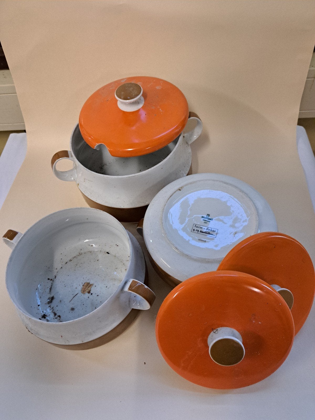 Schönwald Form + Dekor H.Th. Baumann Servies Jaren 60/70, Antiek en Kunst, Ophalen of Verzenden