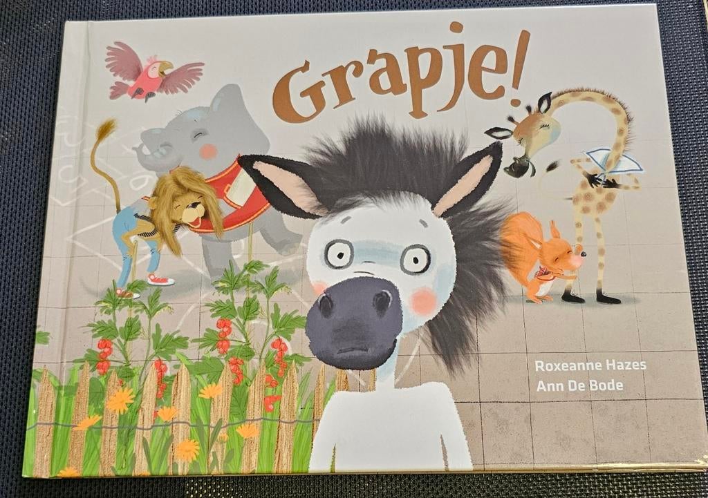Grapje! Pesten is geen grapje! - Roxeanne Hazes, Fictie algemeen, Jongen of Meisje, Ophalen of Verzenden, Zo goed als nieuw