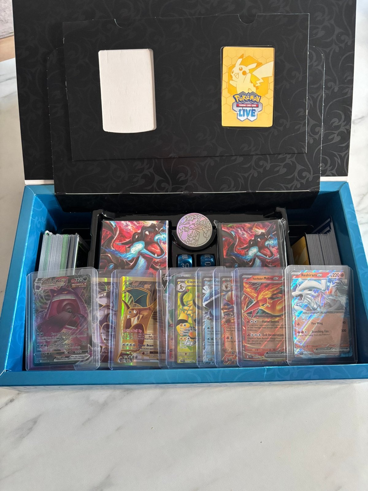 Pokémon collectie + Charizard UPC + Full Arts, EX, VMAX,Holo, Hobby en Vrije tijd, Verzamelkaartspellen | Pokémon, Ophalen of Verzenden