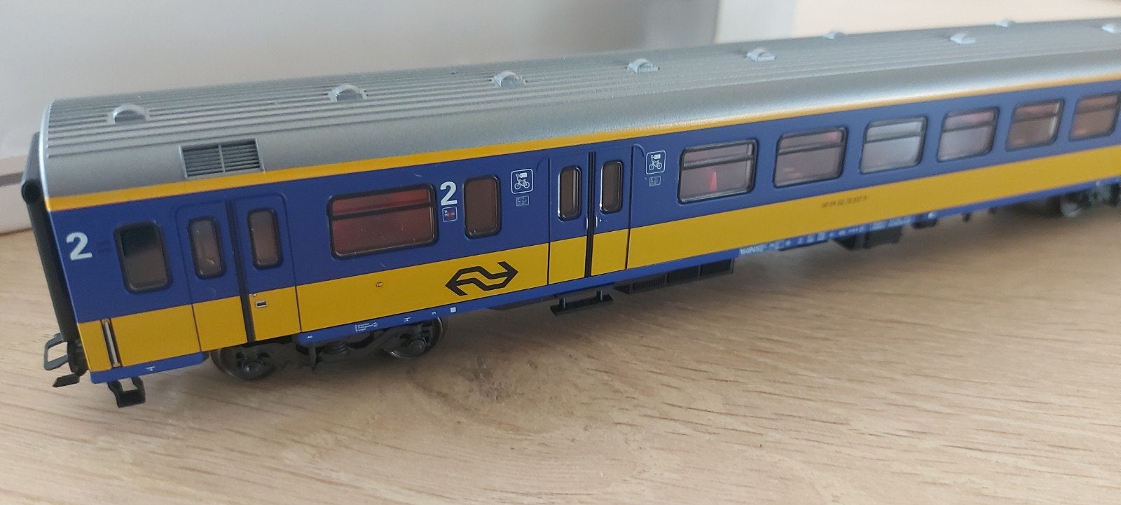 Märklin NS 2 de klas IC rtg+bagageruimte artnr 42646 in ovp, Wisselstroom, Wagon, Ophalen of Verzenden, Märklin