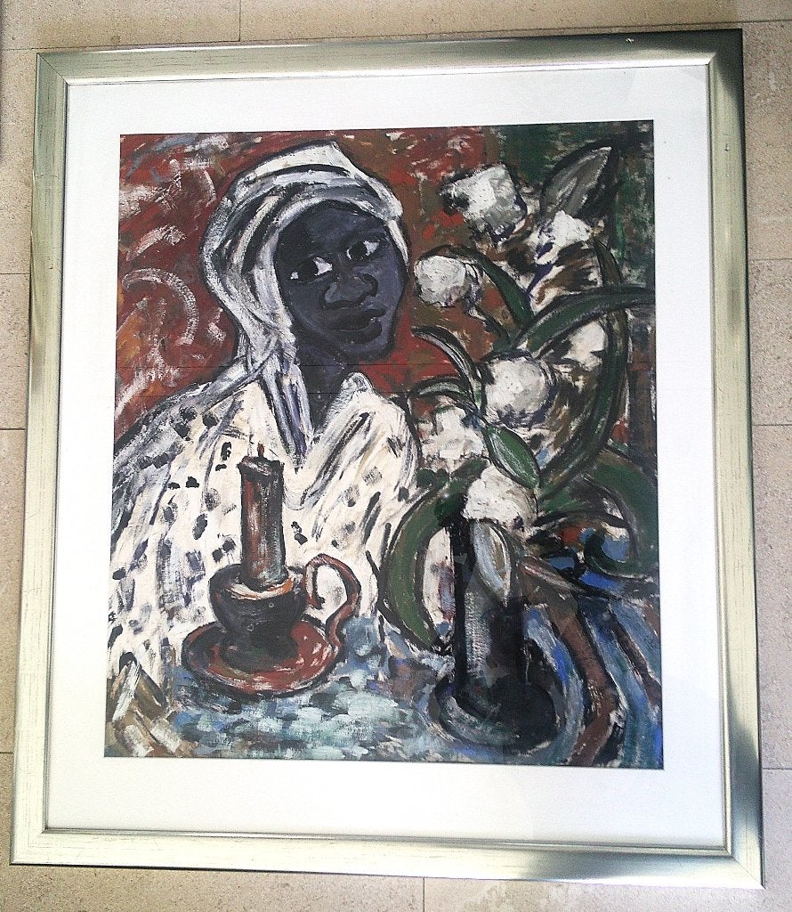 Mooie donkere vrouw '87 - Jelle Hoogstra 1924-2003, Ophalen