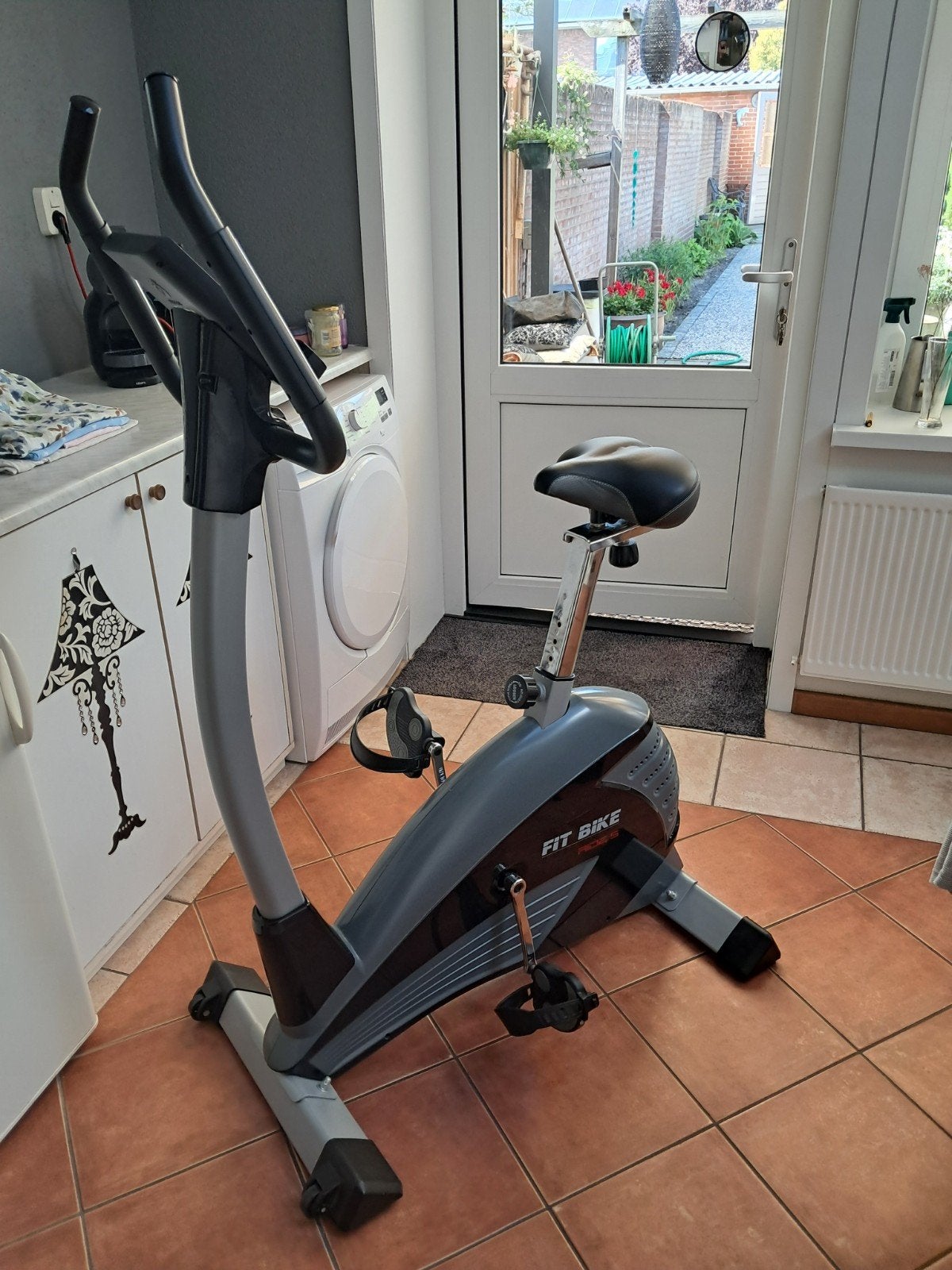 Hometrainer Fitbike Ride 5 - Zo goed als nieuw, Sport en Fitness, Ophalen, Zo goed als nieuw, Metaal, Benen