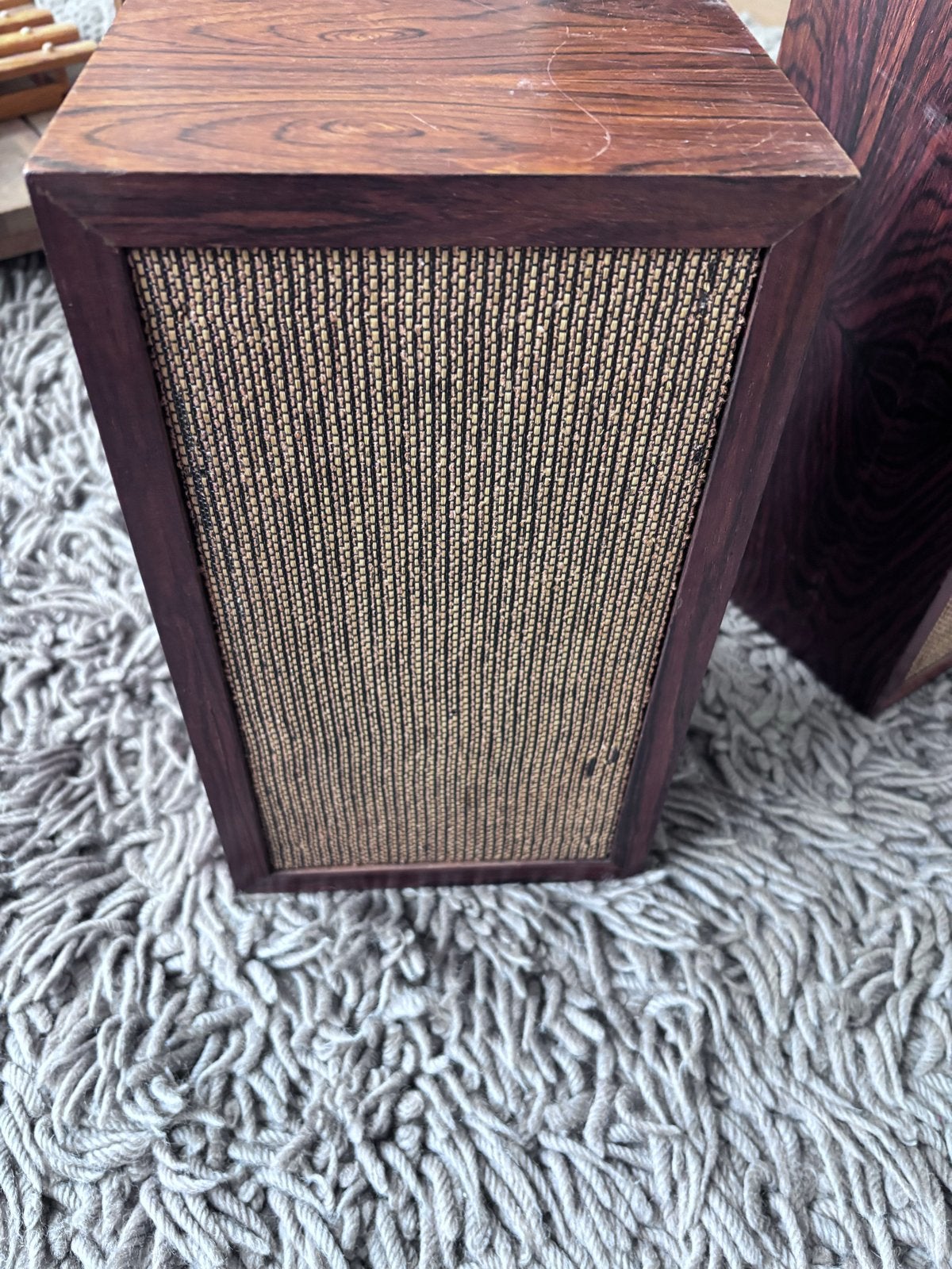 Vintage Houten Luidsprekers - Set van 2, Audio, Tv en Foto, Luidsprekers, Ophalen, Gebruikt, Minder dan 60 watt, Overige merken