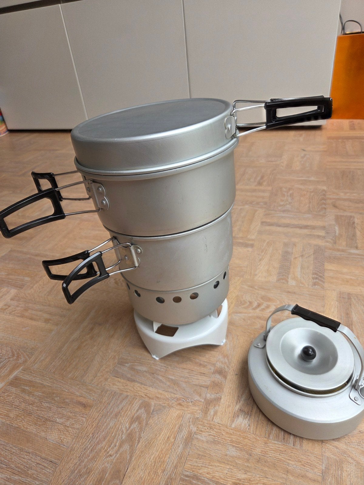 Ikea JOKKMOKK Camping pannenset, Ophalen of Verzenden, Zo goed als nieuw