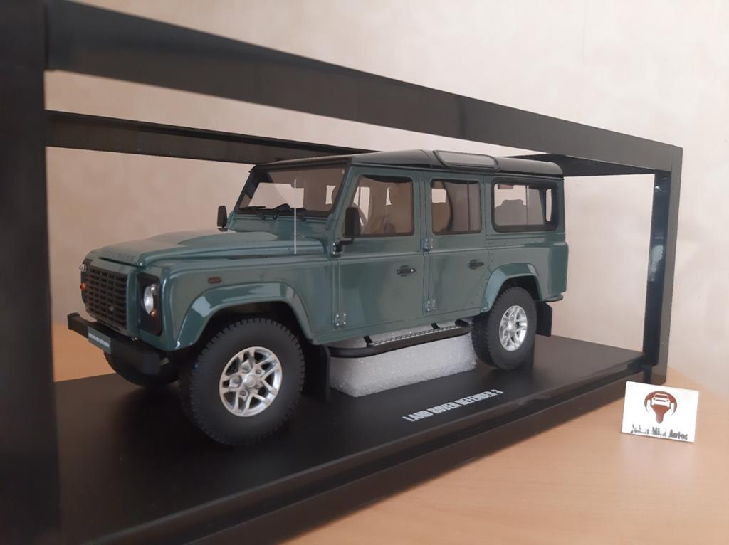 Land Rover Defender 3 2016 Keswick Green van GT Spirit 1:18