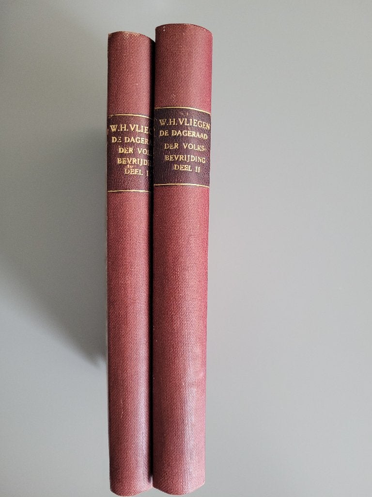 Dageraad der Volksbevrijding, Politiek en Staatkunde, Nederland, W.H. Vliegen, Ophalen