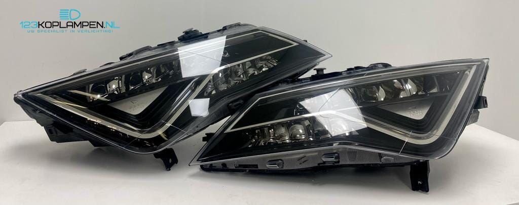 Seat Leon 5F Full LED Facelift koplamp links rechts, Gebruikt, -, -, Ophalen of Verzenden