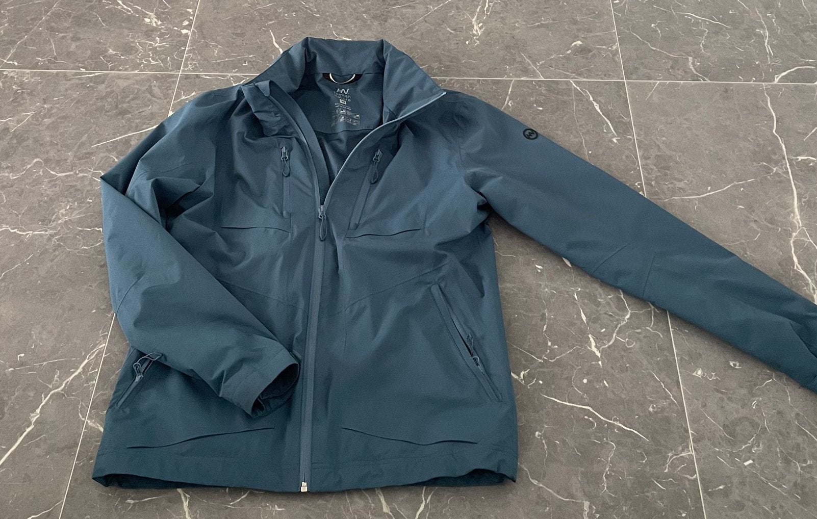 Human Nature Heren Jassen Blauw & Grijs Heren - Medium, Ophalen, Zo goed als nieuw, Maat 48/50 (M), Blauw
