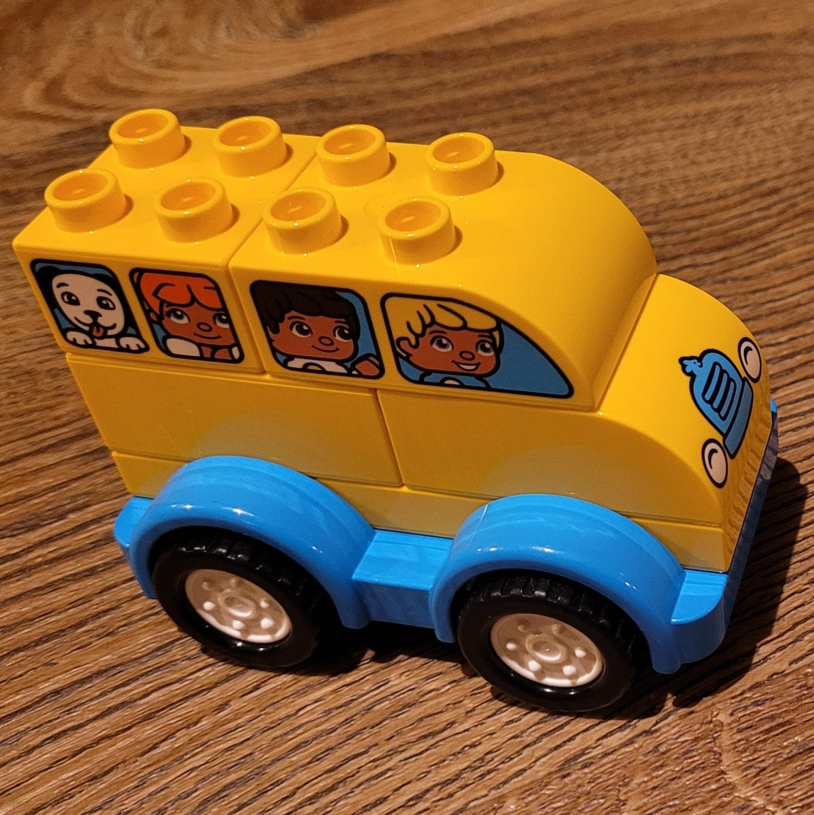 Lego Duplo setje 10851 mijn eerste bus, Ophalen of Verzenden, Zo goed als nieuw, Compleet, Duplo