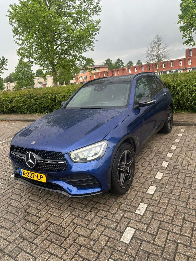 Mercedes GLC 200 | AMG Line | Pano | Burmester | 360 Cam, Auto's, 4 cilinders, 2000 kg, Blauw, Origineel Nederlands