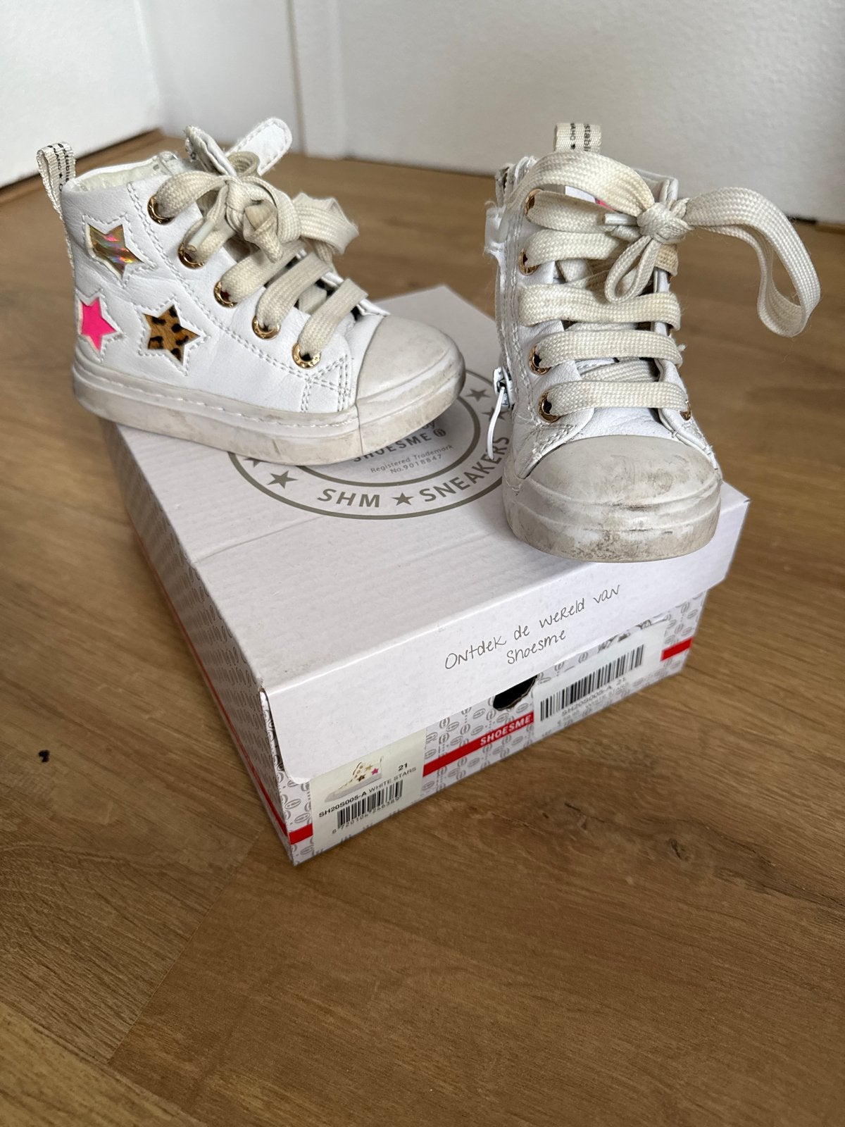 Shoesme schoenen maat 21, Kinderen en Baby's, Babykleding | Schoentjes en Sokjes, Ophalen of Verzenden, Gebruikt, Meisje, Schoentjes