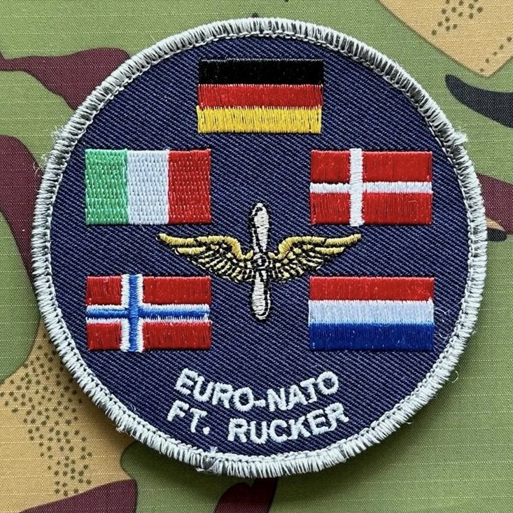 Patch RNLAF 302 SQN Ft. Rucker, Verzenden, Luchtmacht, Nederland, Embleem of Badge