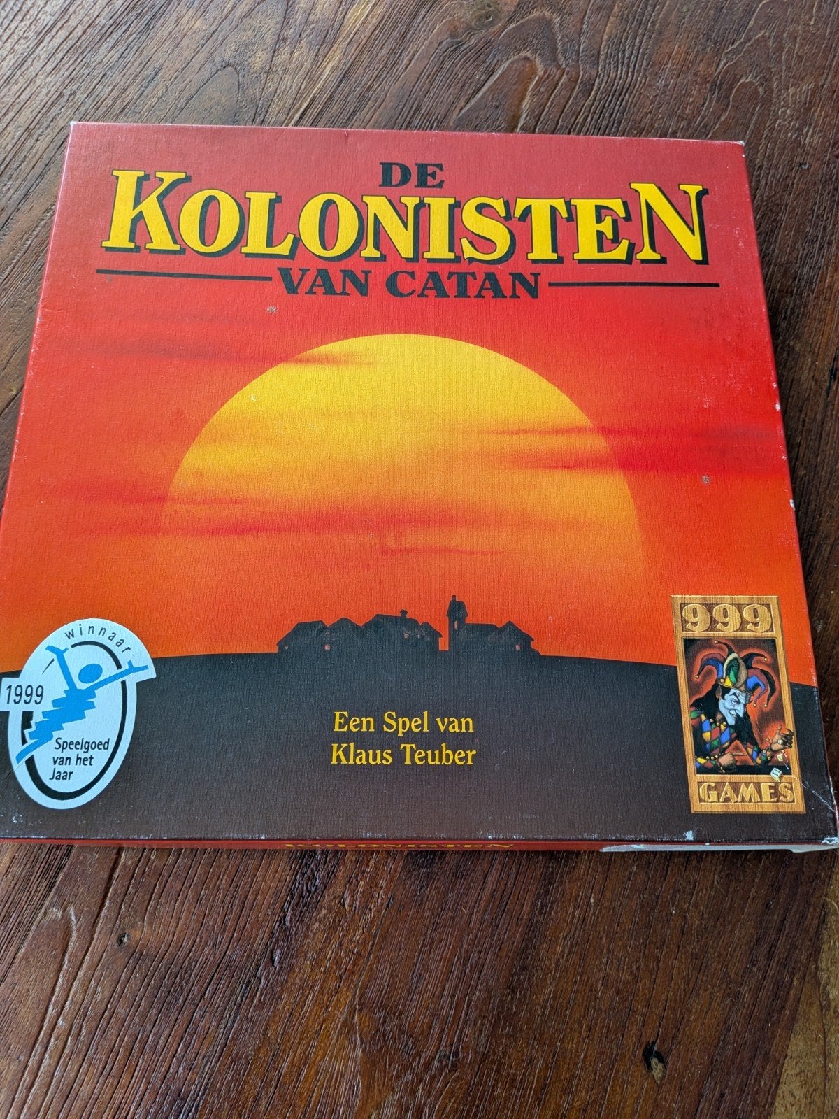 Kolonisten van Catan - Hout + 5-6 Spelers, Hobby en Vrije tijd, Drie of vier spelers, Ophalen of Verzenden, Gebruikt