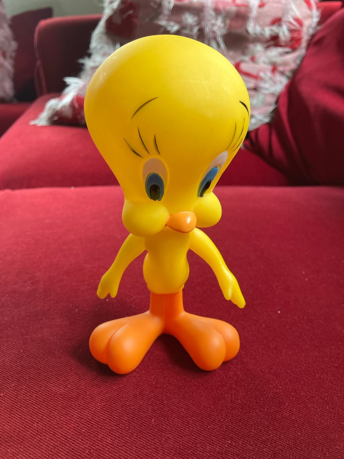 Vintage Looney Tunes Tweety Bird Figuur - Warner Bros., Verzamelen, Verzenden, Gebruikt