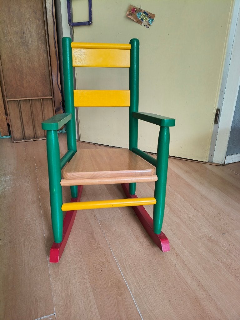 Kinder schommelstoel, Ophalen, Zo goed als nieuw, Stoel(en)