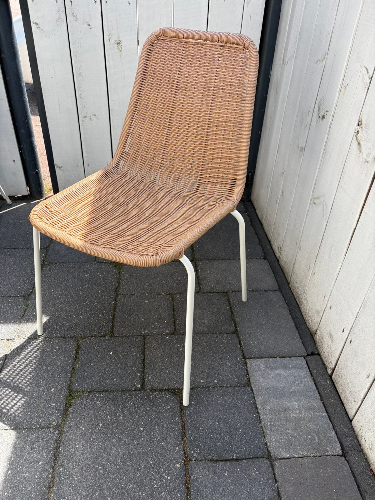 Tuintafelstoelen 4x, Ophalen, Zo goed als nieuw, Kunststof