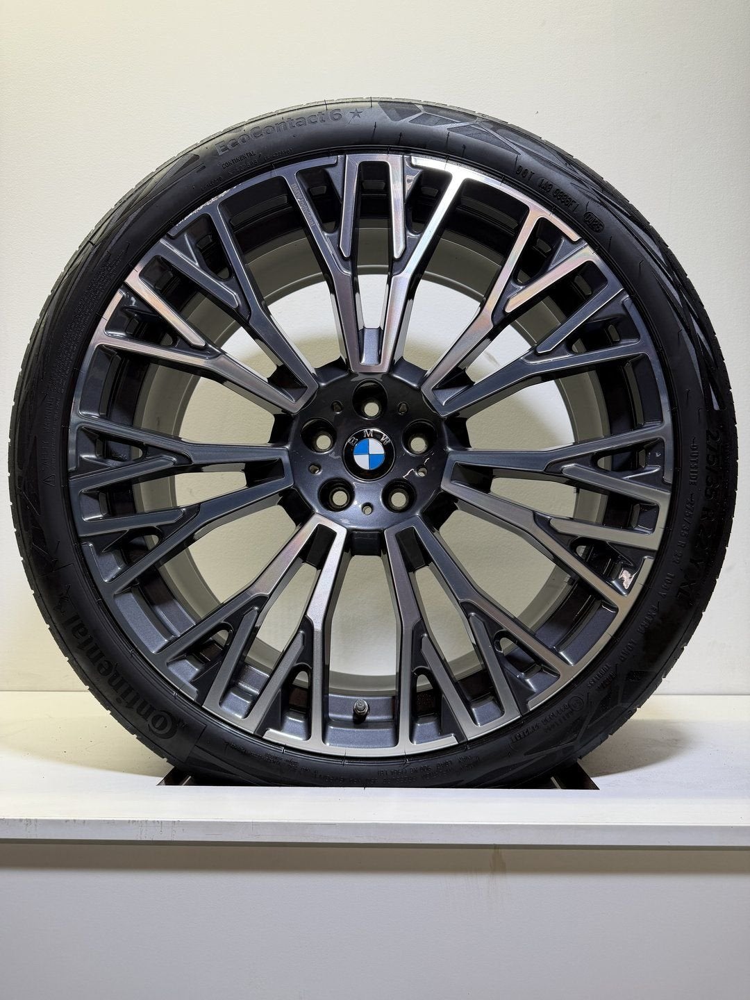 DEMO 22’’ BMW X5 X6 G05 G06 VELGEN ZOMERBANDEN ORIG SET TPMS, Auto-onderdelen, Banden en Velgen, Gebruikt, -, 275 mm, -