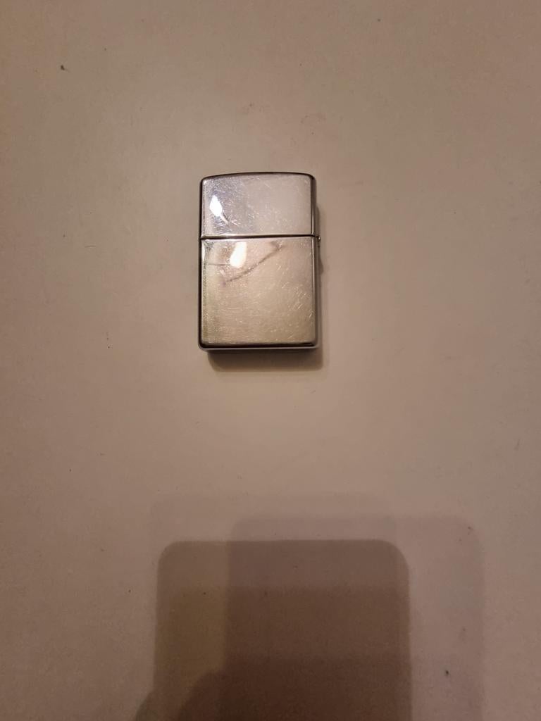 Zippo A Bradford PA Made in USA 05 aansteker, Ophalen of Verzenden, Gebruikt, Aansteker