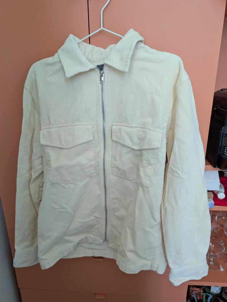 H&M corduroy jasje, Ophalen of Verzenden, Zo goed als nieuw, Beige