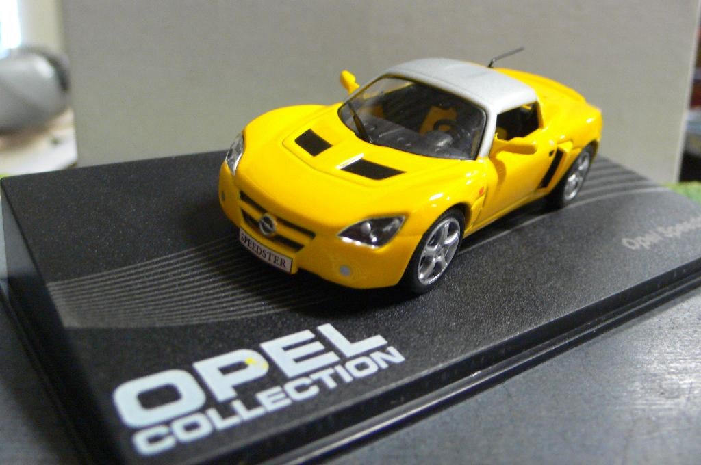 opel speedster- met lotus tecniek-NIEUW!VOORJAARSAANBIEDING!, Hobby en Vrije tijd, Modelauto's | 1:43, Verzenden, Nieuw, Auto