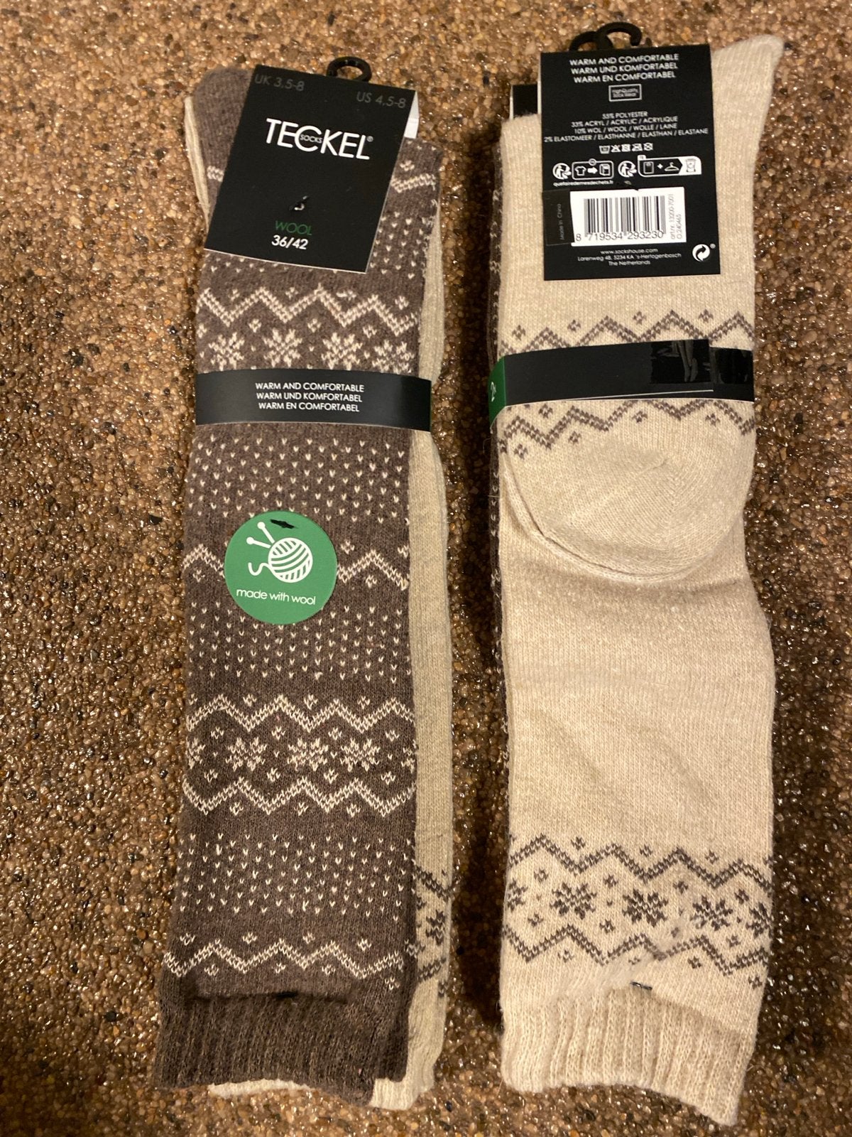 Teckel Wollen Sokken - Warm en Comfortabel (Maat 36/42), Kleding | Dames, Sokken en Kniesokken, Nieuw, Ophalen of Verzenden, Larenweg 48 s hertogenbosch