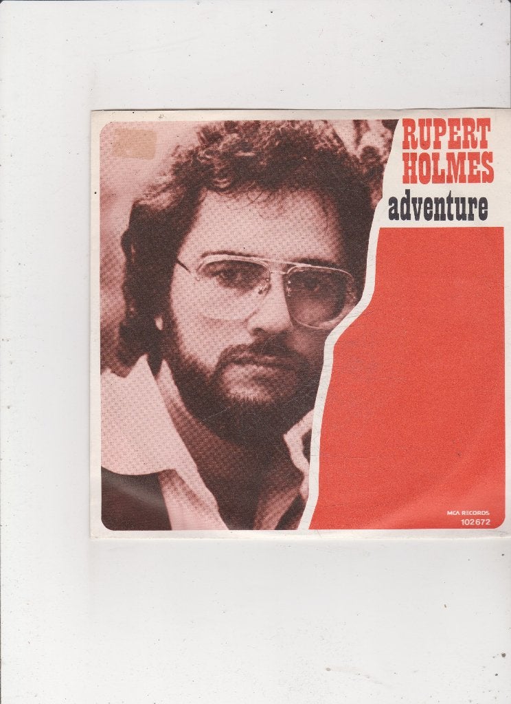 Single Rupert Holmes - Adventure, Cd's en Dvd's, Vinyl Singles, Ophalen of Verzenden, Gebruikt, Pop