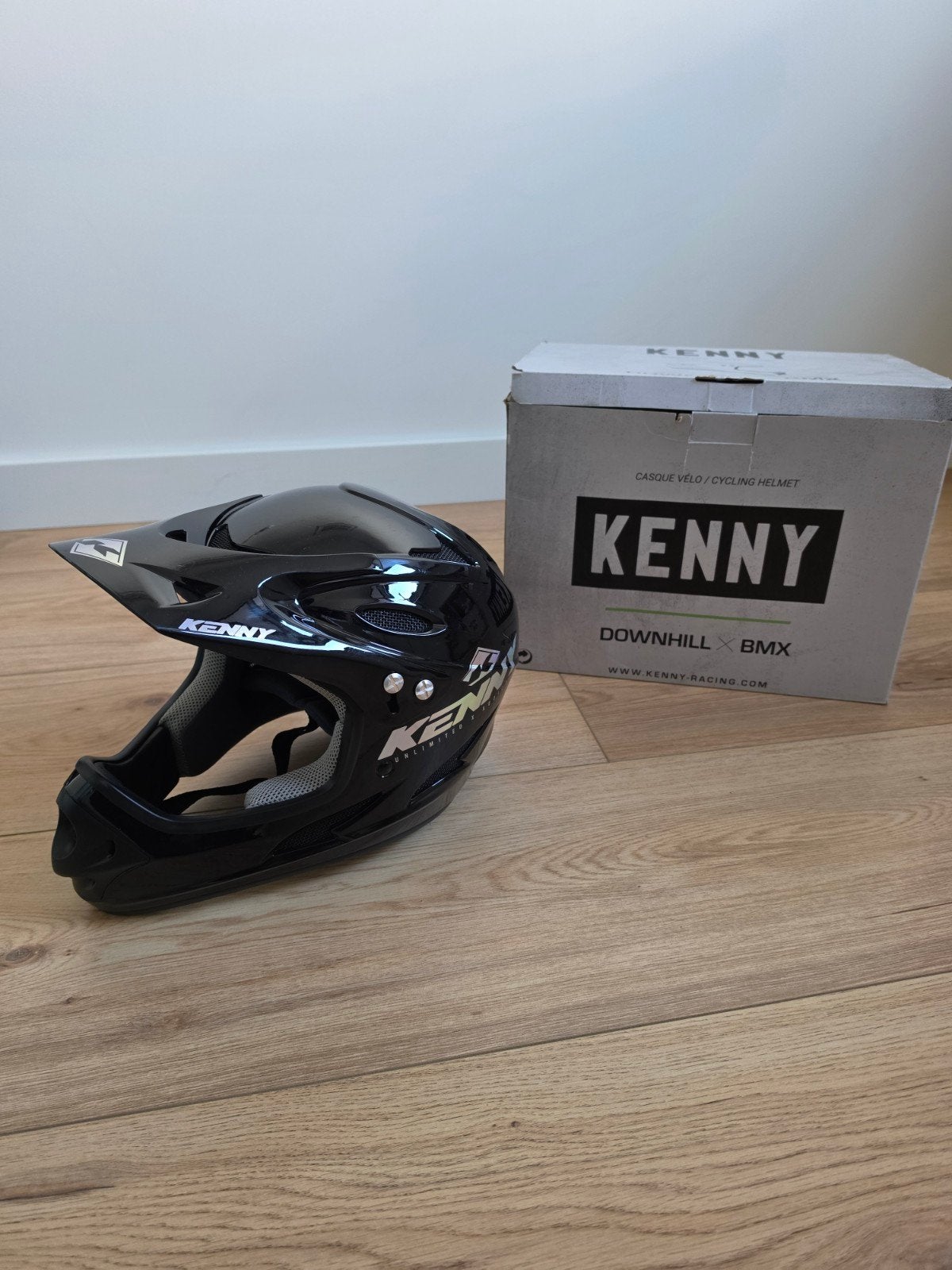 Kenny BMX/Fietscross Helm - Maat XXS (Kindermaat), Jongen of Meisje, Zo goed als nieuw, Kenny, Ophalen