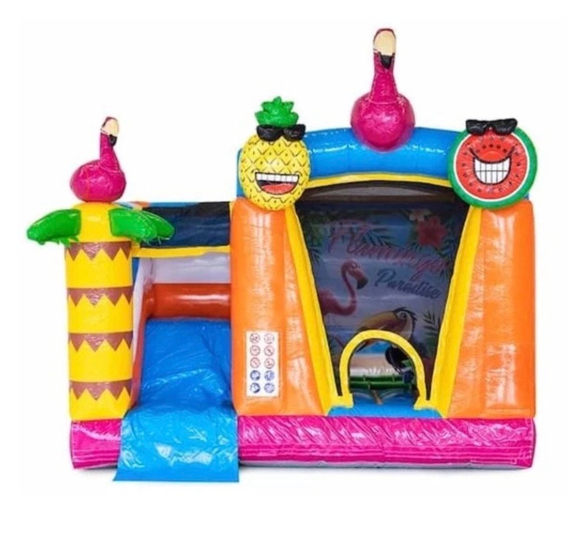 Mini Bounce Flamingo €74,99 Per dag, Ophalen, Zo goed als nieuw