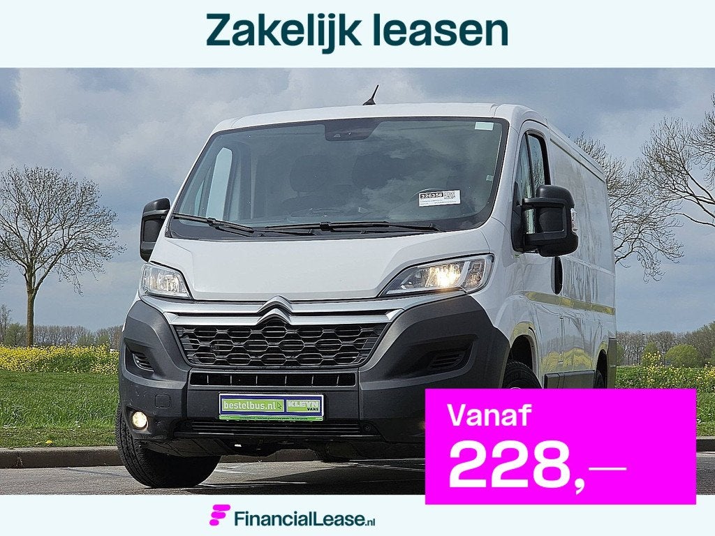 CITROEN JUMPER 2.2 l1h1 navi airco/ecc!, Voorwielaandrijving, Gebruikt, Euro 6, 4 cilinders