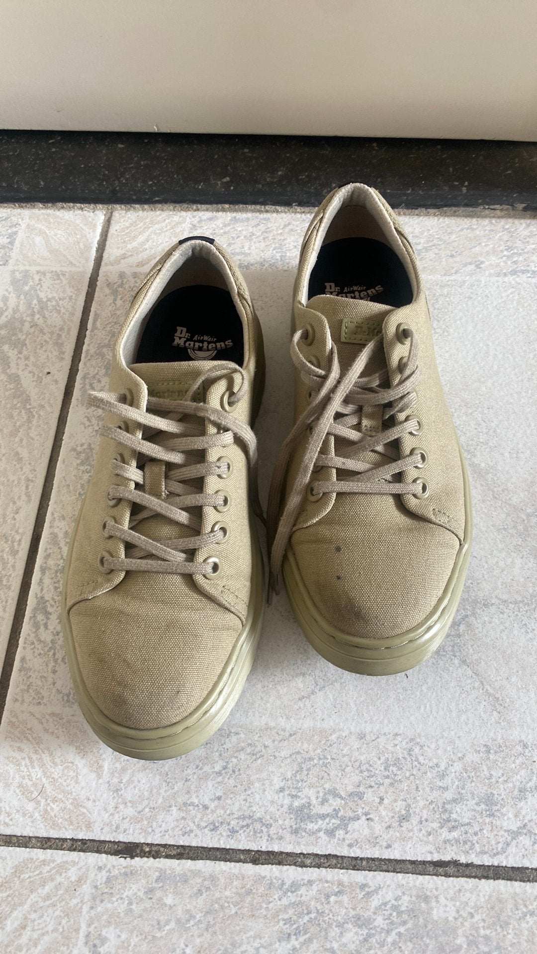 Dr. Martens AIrwair maat 38, Kleding | Dames, Schoenen, Ophalen of Verzenden, Sneakers of Gympen, Gedragen, Groen