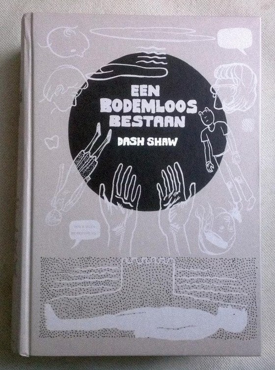 Een Bodemloos Bestaan Dash Shaw graphic novel, Boeken, Eén stripboek, Verzenden, Gelezen, Dash Shaw