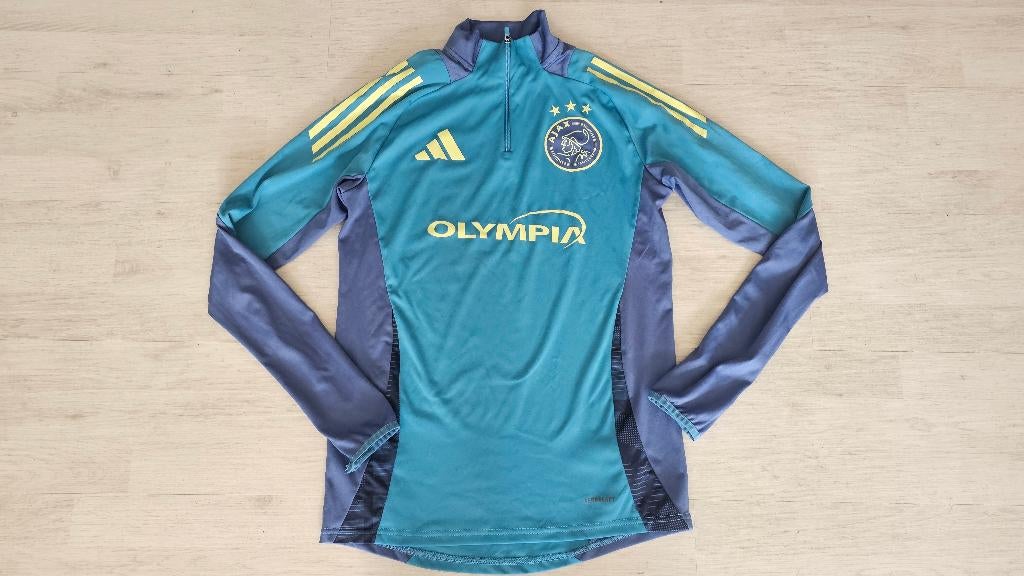 Ajax Training Sweater! Seizoen 24/25! Sponsor! Mt S!, Ophalen of Verzenden, Zo goed als nieuw, Rood, Voetbal
