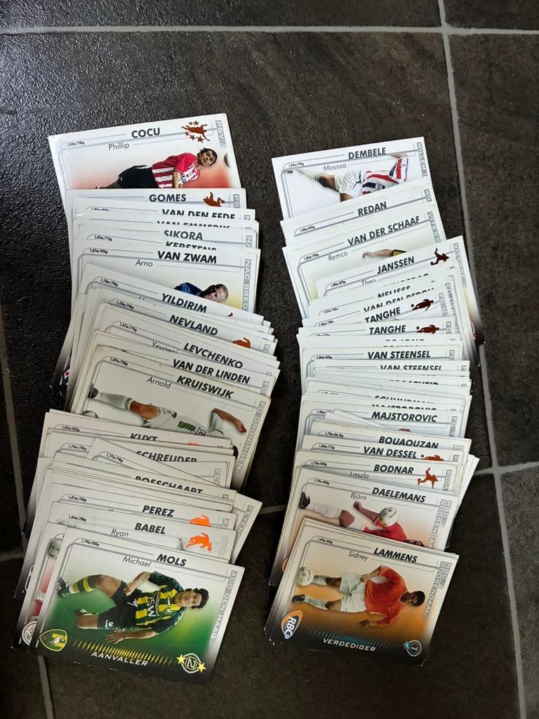 Diverse voetbalplaatjes panini, All Stars, spaaracties, Verzamelen, Sportartikelen en Voetbal, Zo goed als nieuw, Poster, Plaatje of Sticker