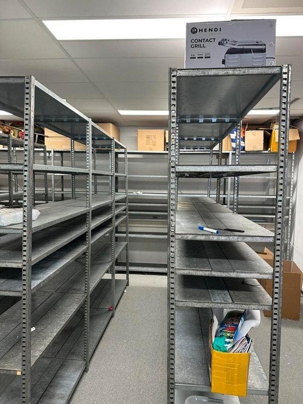 GS-3 Errex legbord stelling 230 x 50, Ophalen, Gebruikt