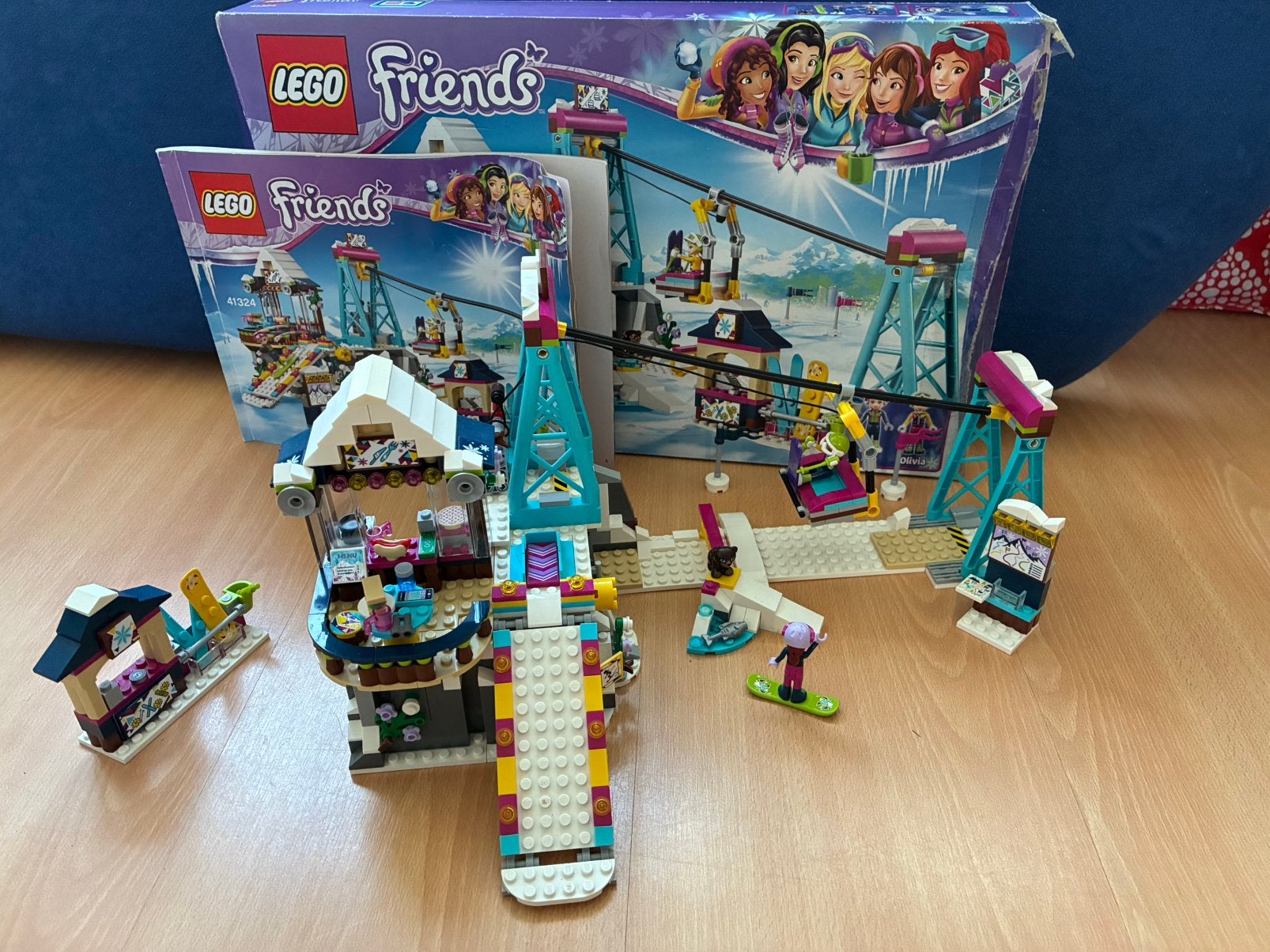 Lego skiresort 41324, Kinderen en Baby's, Gebruikt, Lego, Friends, Ophalen of Verzenden