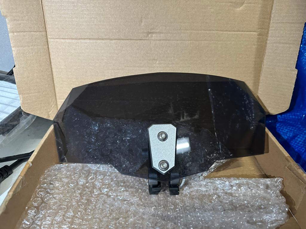 Deflector windscherm smoke, Motoren, Ophalen