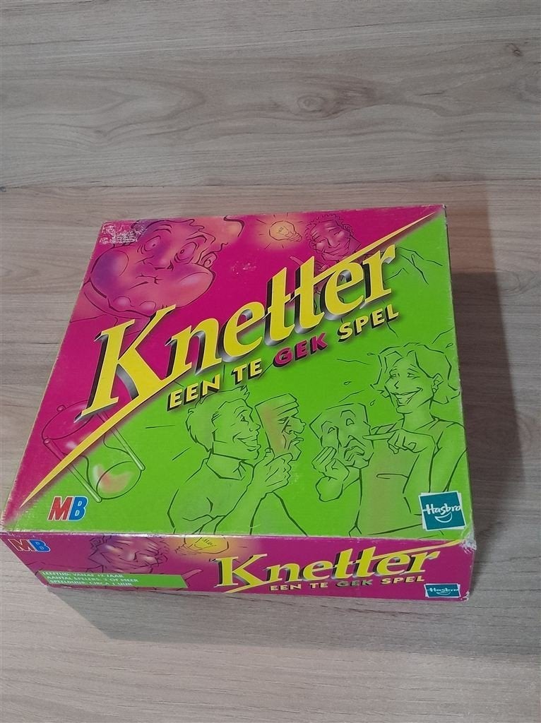 Knetter een te gek spel - s5360, Hobby en Vrije tijd, Gezelschapsspellen | Bordspellen, Verzenden, Zo goed als nieuw