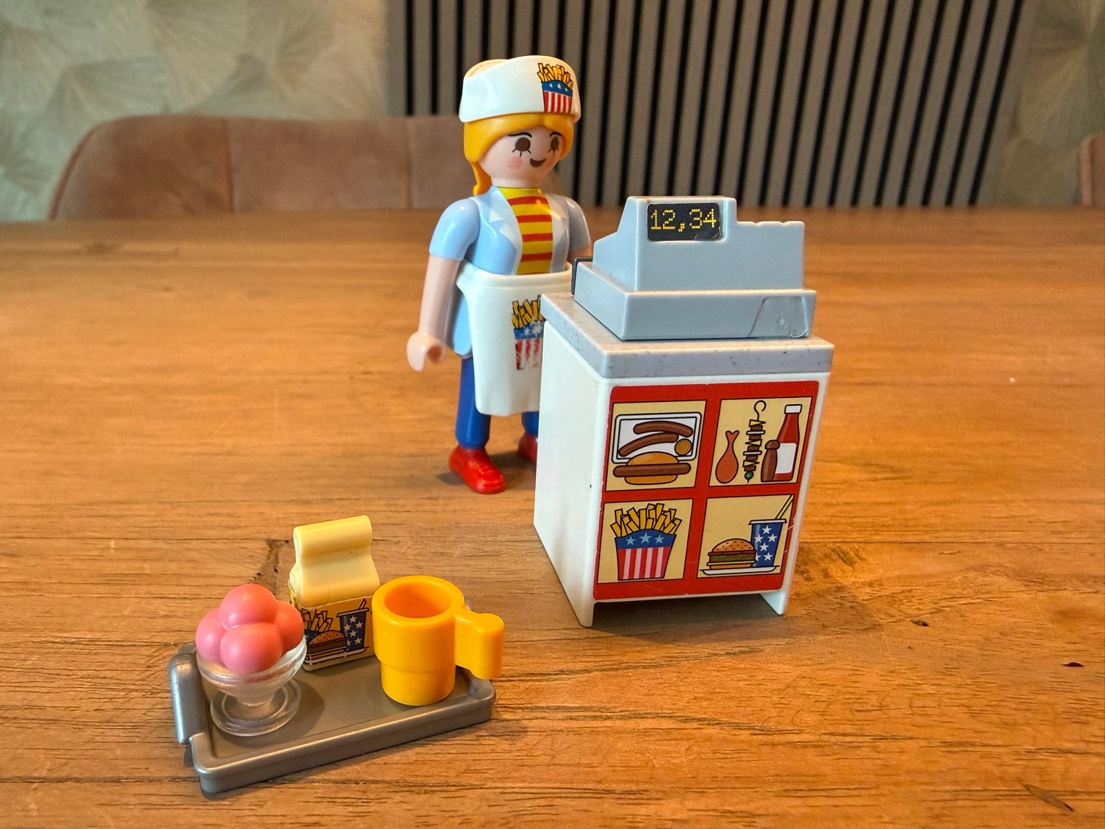 Playmobil Special Plus 5292 Fastfood Verkoopster serveerster, Kinderen en Baby's, Speelgoed | Playmobil, Ophalen of Verzenden