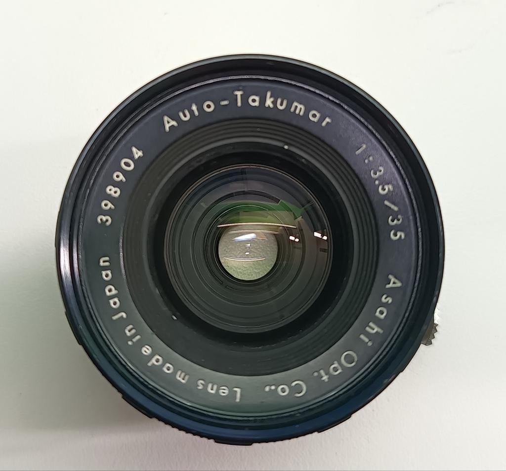 Auto Takumar 35mm F3.5 M42 lensvatting, Audio, Tv en Foto, Fotografie | Lenzen en Objectieven, Verzenden, Gebruikt, Groothoeklens