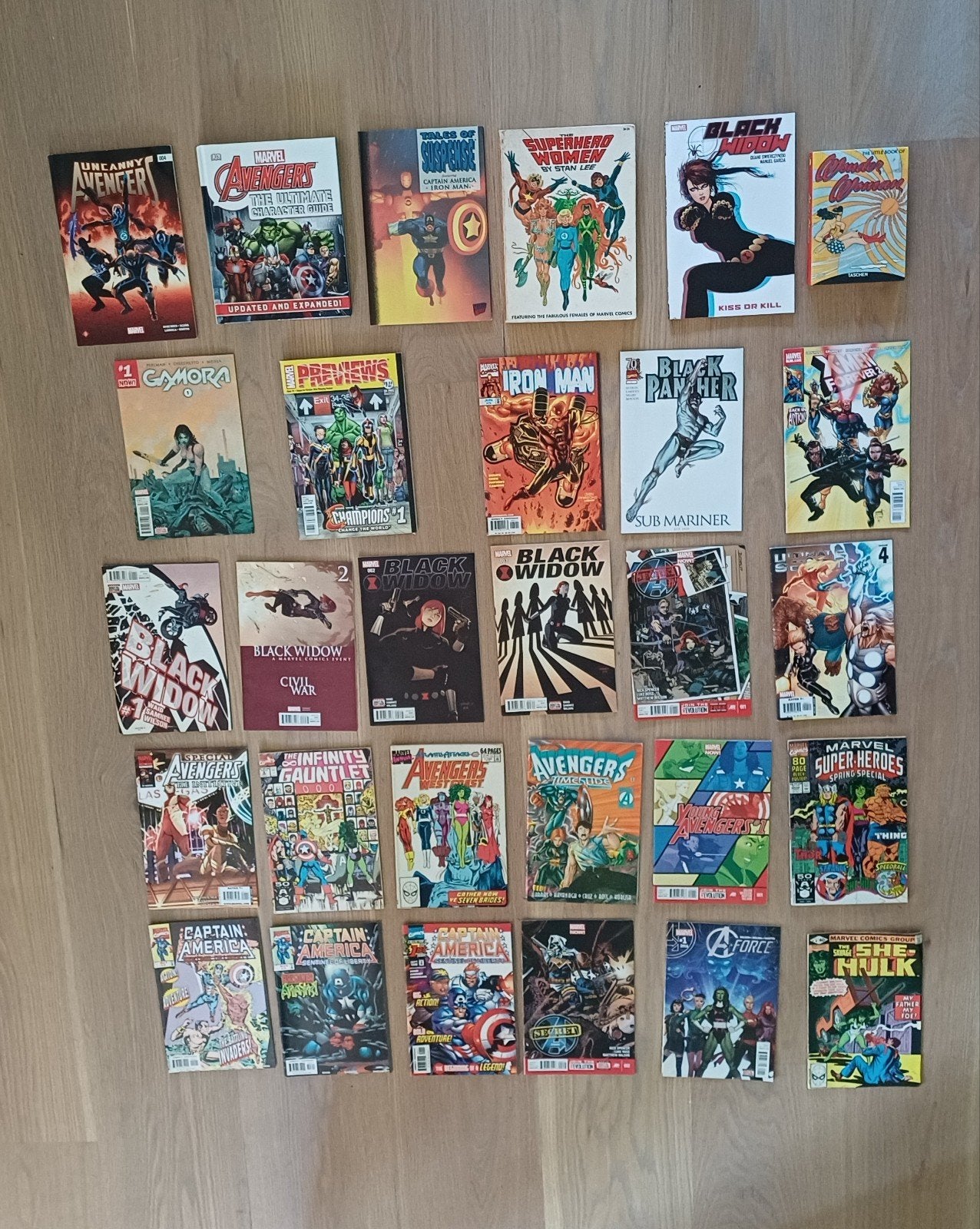 Marvel tijdschriften en boeken, Meerdere comics, Ophalen of Verzenden, Zo goed als nieuw, Amerika
