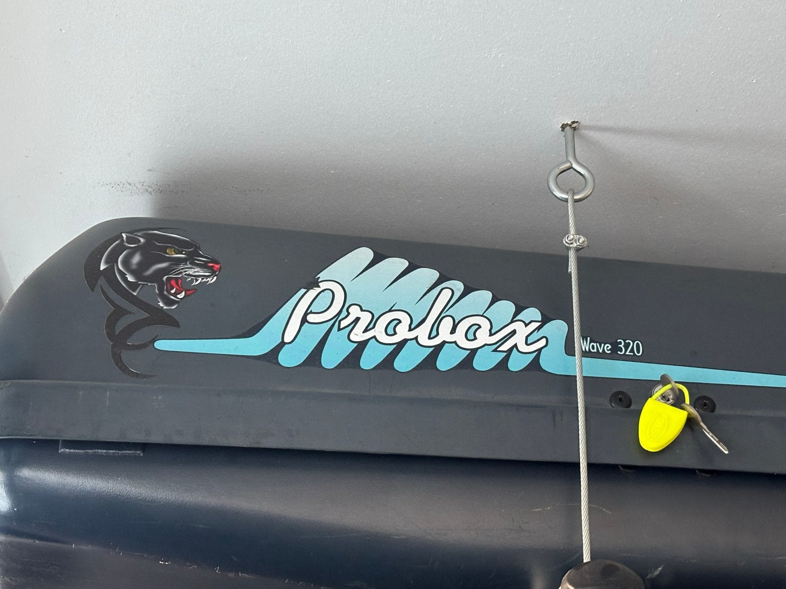 Probox Wave 320 Skikoffer - Ruime Dakkoffer voor Ski's, Auto diversen, Dakkoffers, Ophalen, Gebruikt