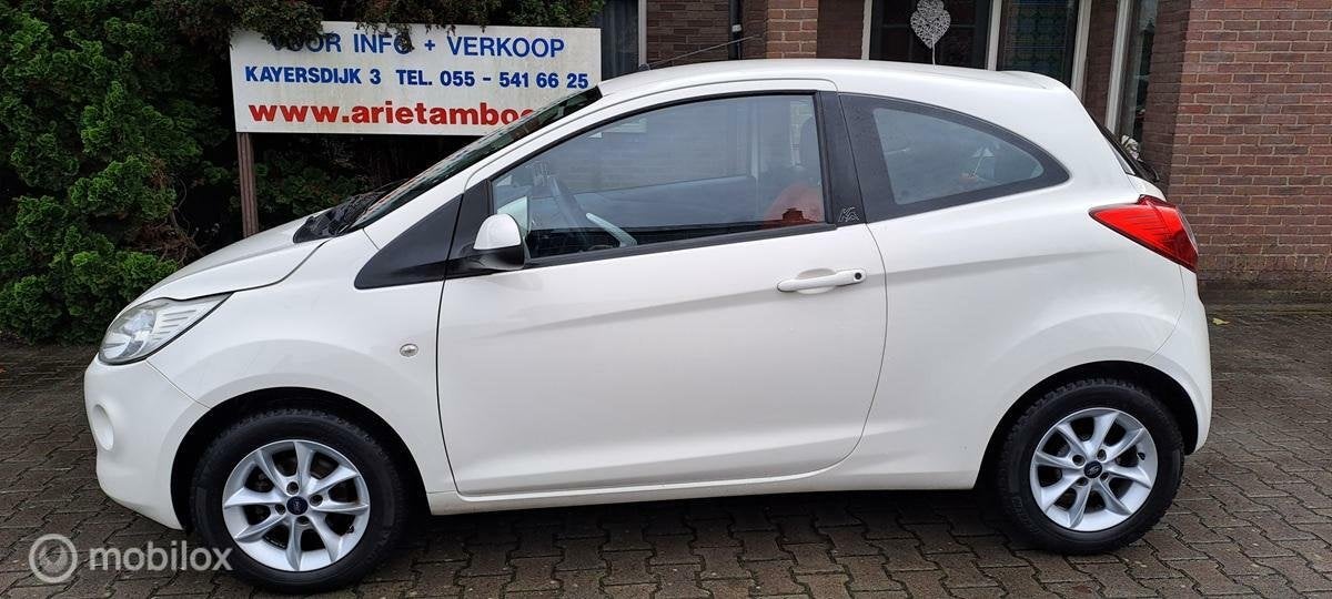 Ford Ka 1.2 Titanium AIRCO met NW D-RIEM!, Voorwielaandrijving, Gebruikt, 1242 cc, 4 cilinders