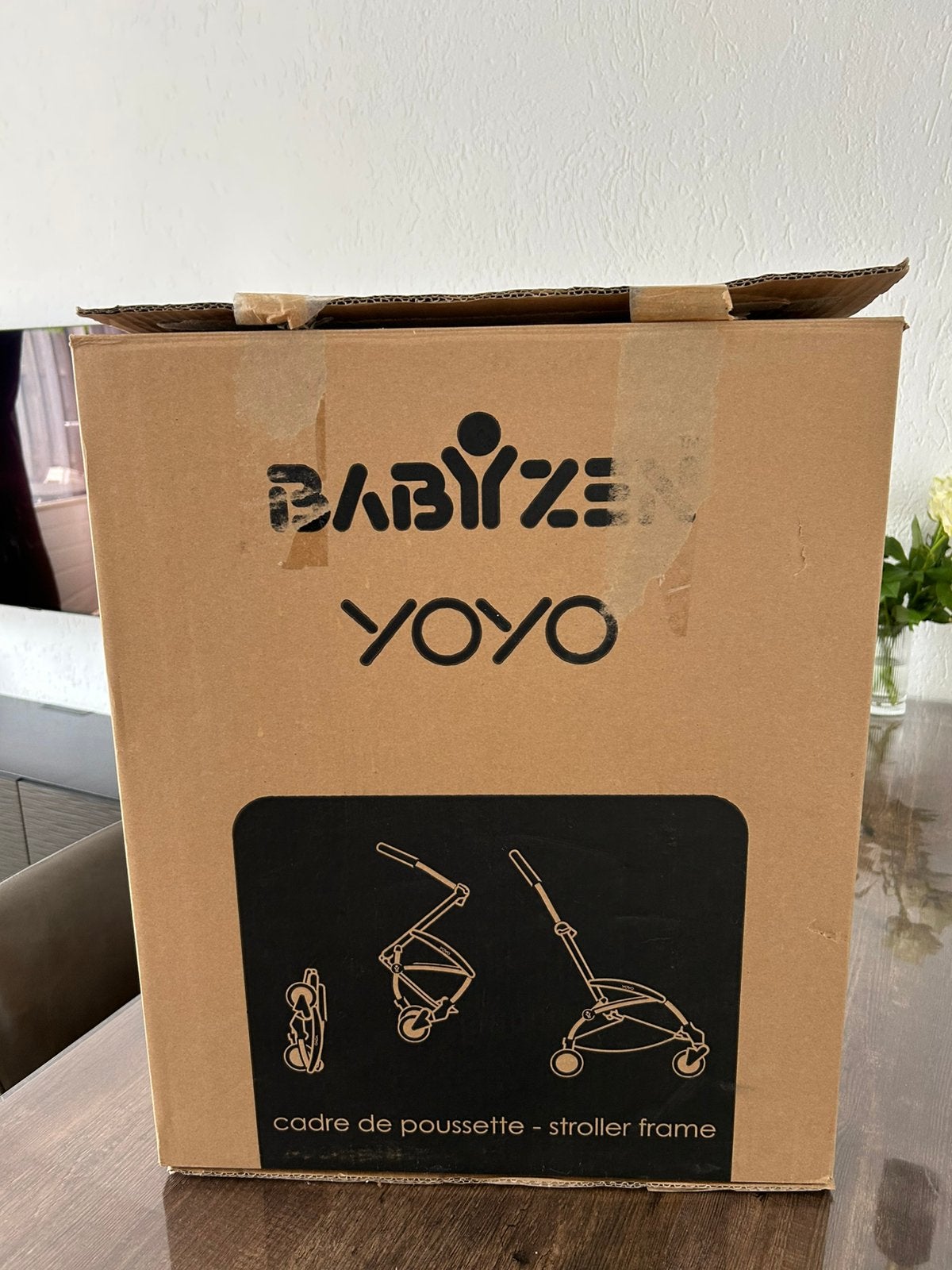 Babyzen YOYO compleet, Ophalen of Verzenden, Zo goed als nieuw, Met reiswieg, Kinderwagen