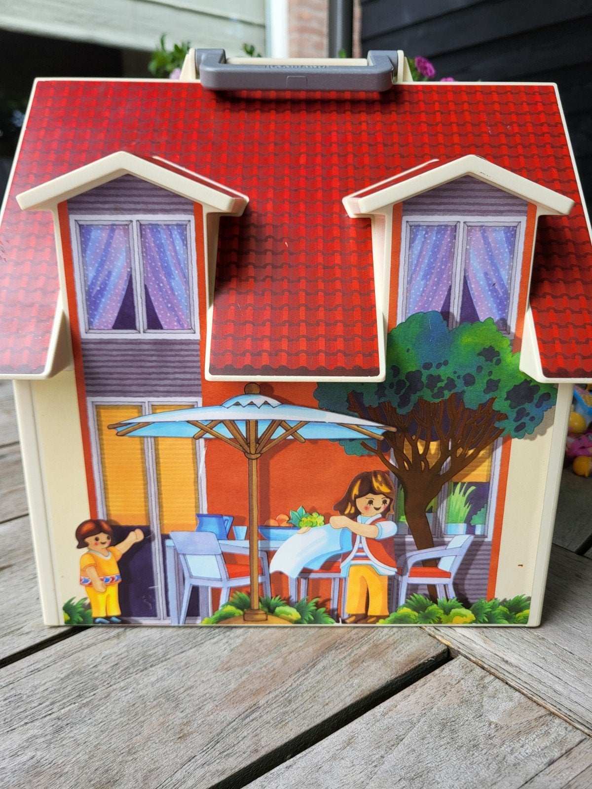 Playmobil bungalow, Ophalen of Verzenden, Zo goed als nieuw