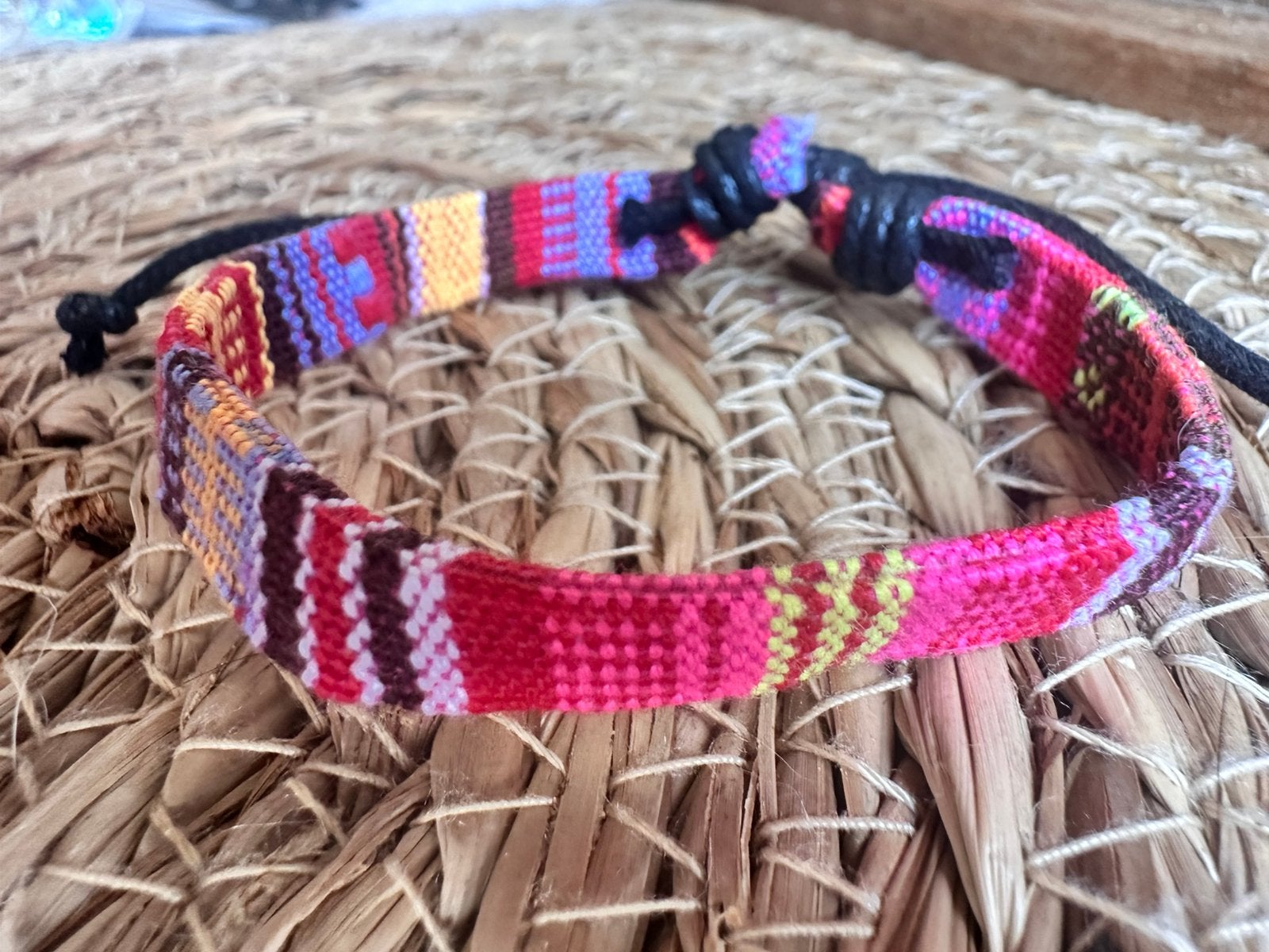 Boho armband / woven bracelet / multilayer / surflife, Ophalen of Verzenden, Zo goed als nieuw