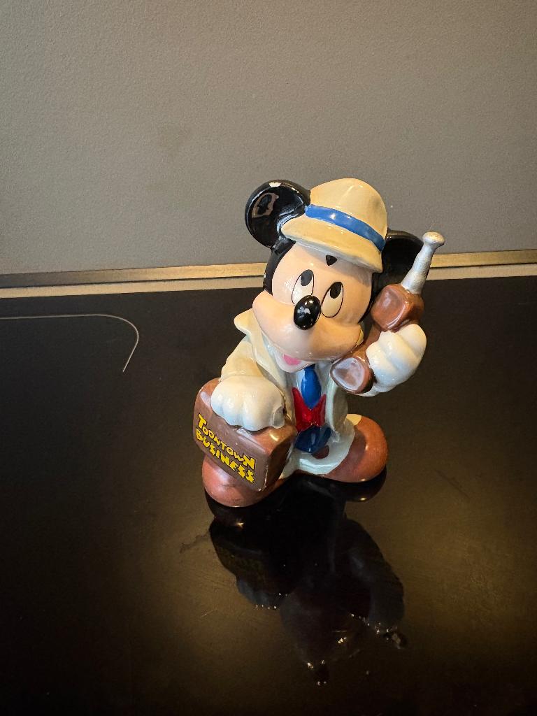 Mickey mouse Lic. Enesco beeldje, Verzamelen, Ophalen of Verzenden, Mickey Mouse, Zo goed als nieuw, Beeldje of Figuurtje