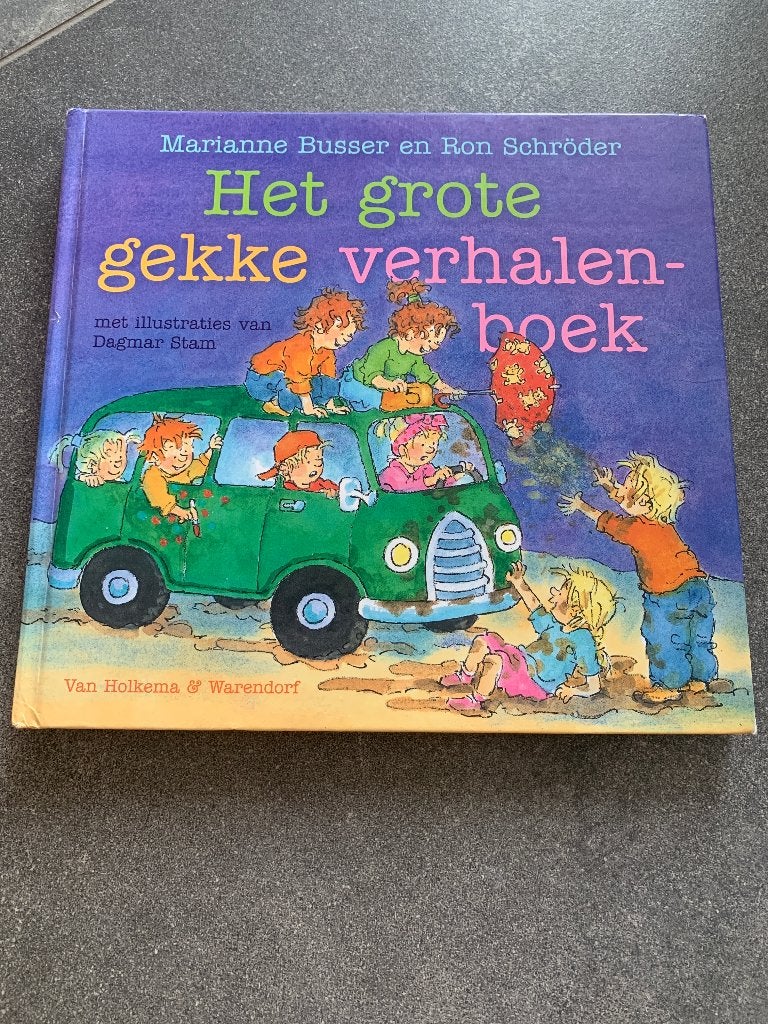 Het grote gekke verhalenboek, Gelezen, Fictie algemeen, Ophalen of Verzenden, Marianne Busser; Ron Schröder
