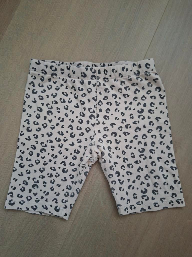 Leopard print fietsbroekje H&M maat 98, Broek, Gebruikt, Meisje, H&M